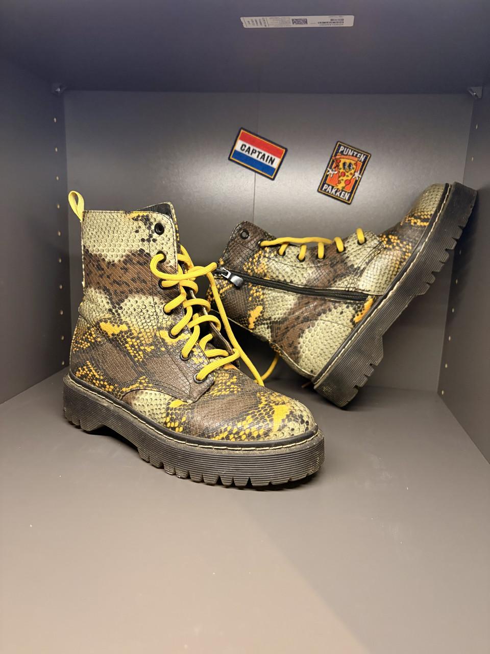 Stoere Snake Print  Boots – Maat 37