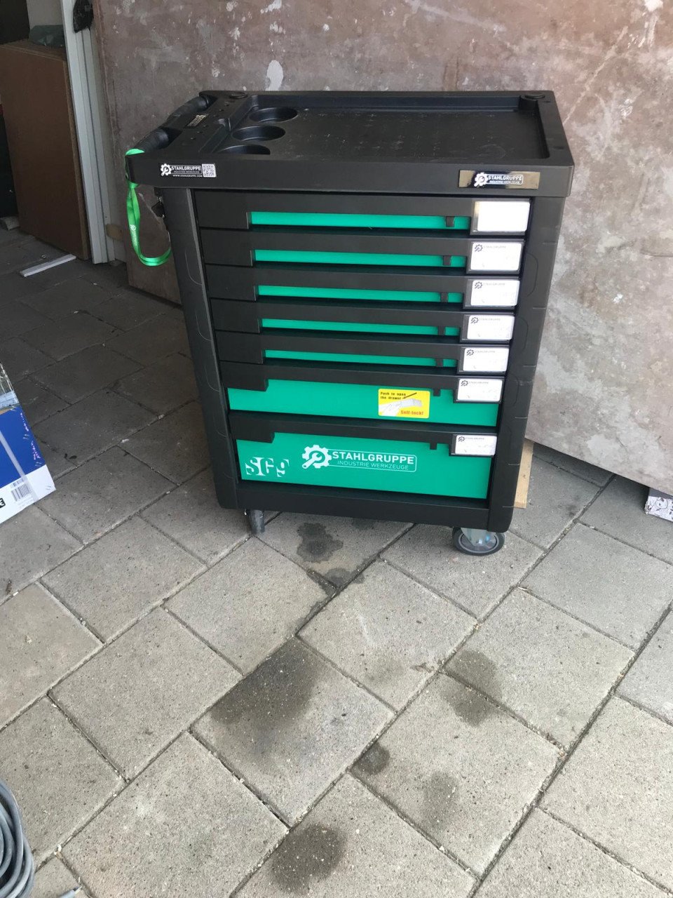 Stahlgruppe gereedschapwagen 7 lades en 5 gevuld .NIEUW