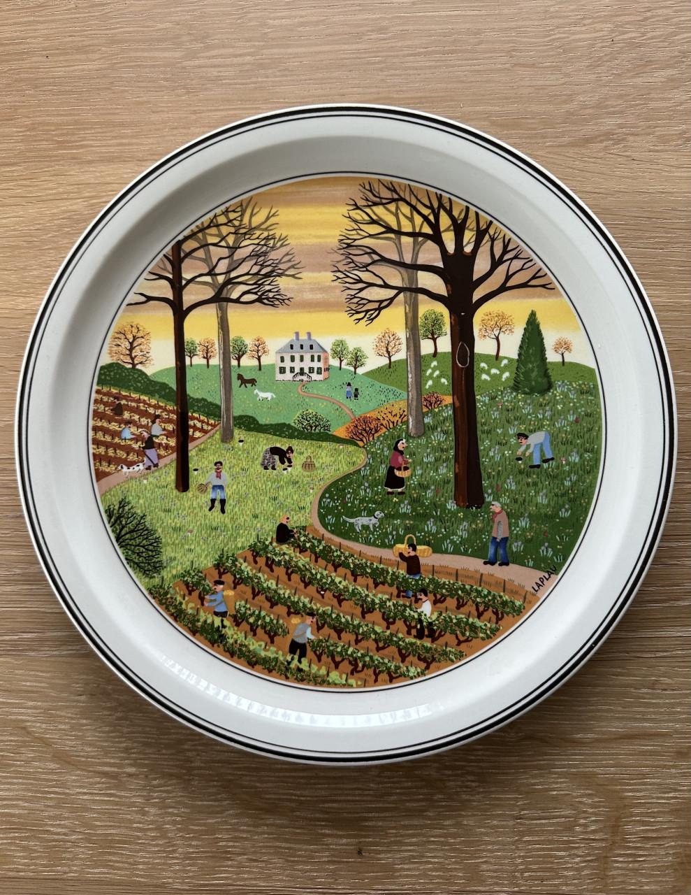 Villeroy & Boch 4 Jaargetijden borden