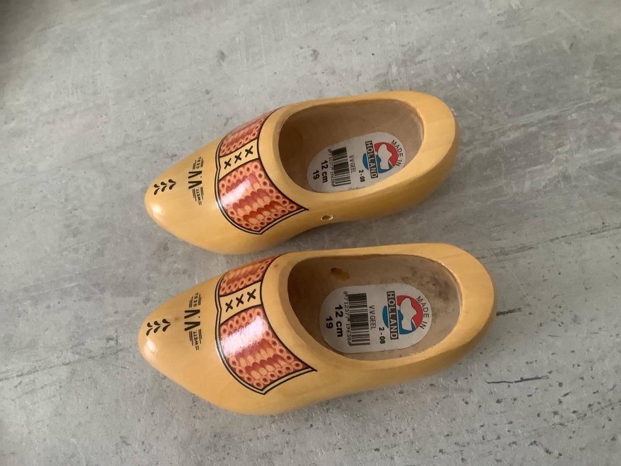Nieuwe houten Nijhuis Klompen maat 19