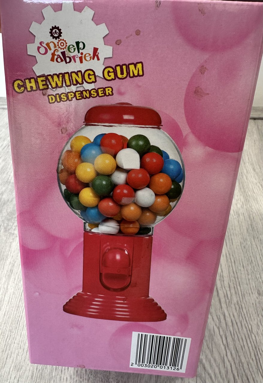 (Kauwgom)ballen machine