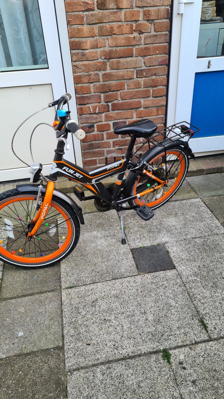 Jongens fiets 20 inch-Popal FUN JET-traprem achter