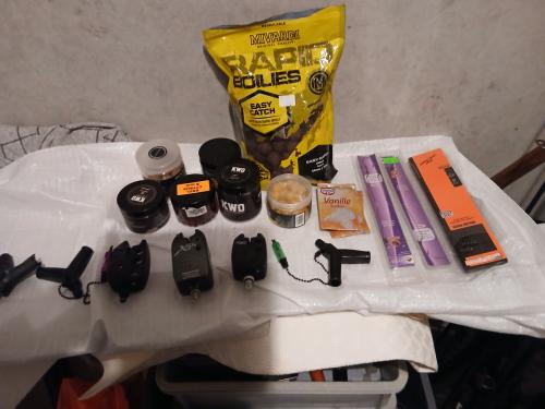 Visvoer en materiaal