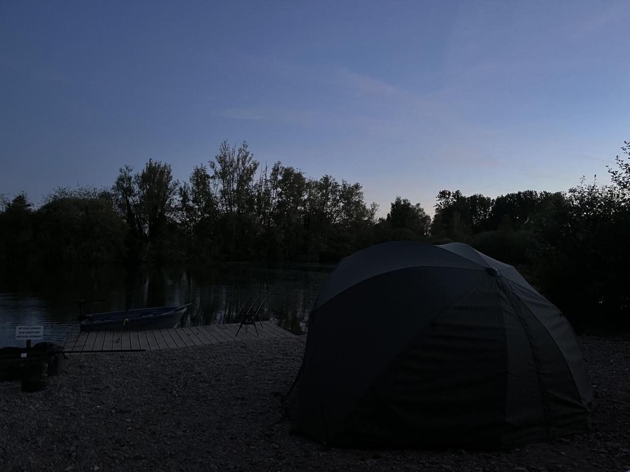 Fox vis tent inclusief overwrap