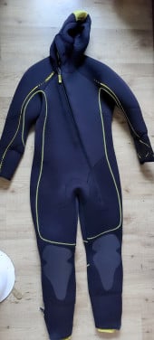NIEUWE Tribord Wetsuit 7 mm. met kap maat XXL (nooit gebruikt)