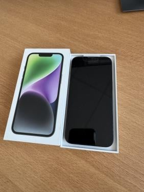 Iphone 14 zwart 128gb schadevrij zeer goede staat batt. cond. 84%