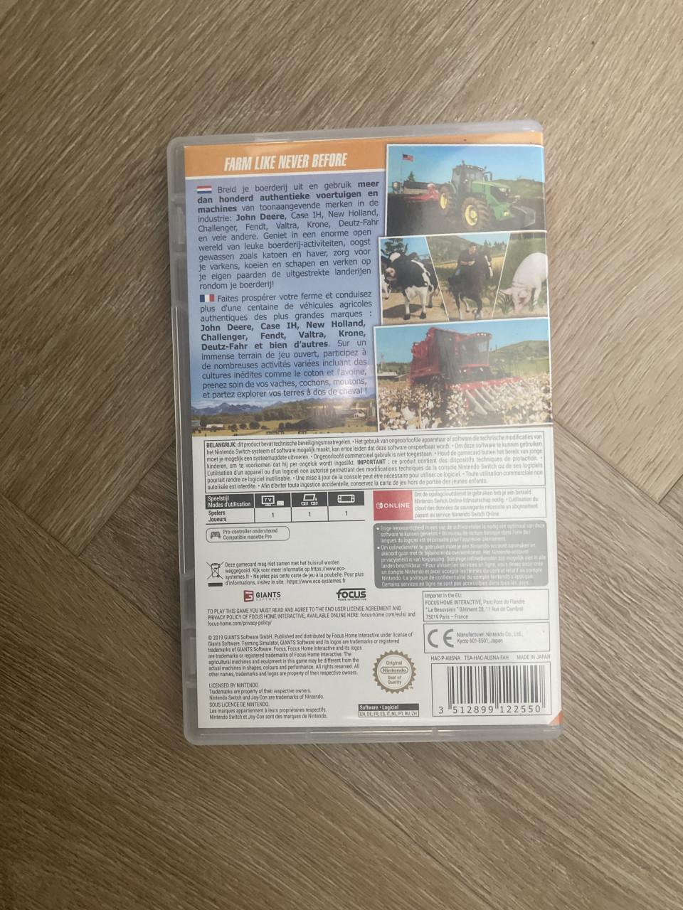 Switch Farming Simulator 20