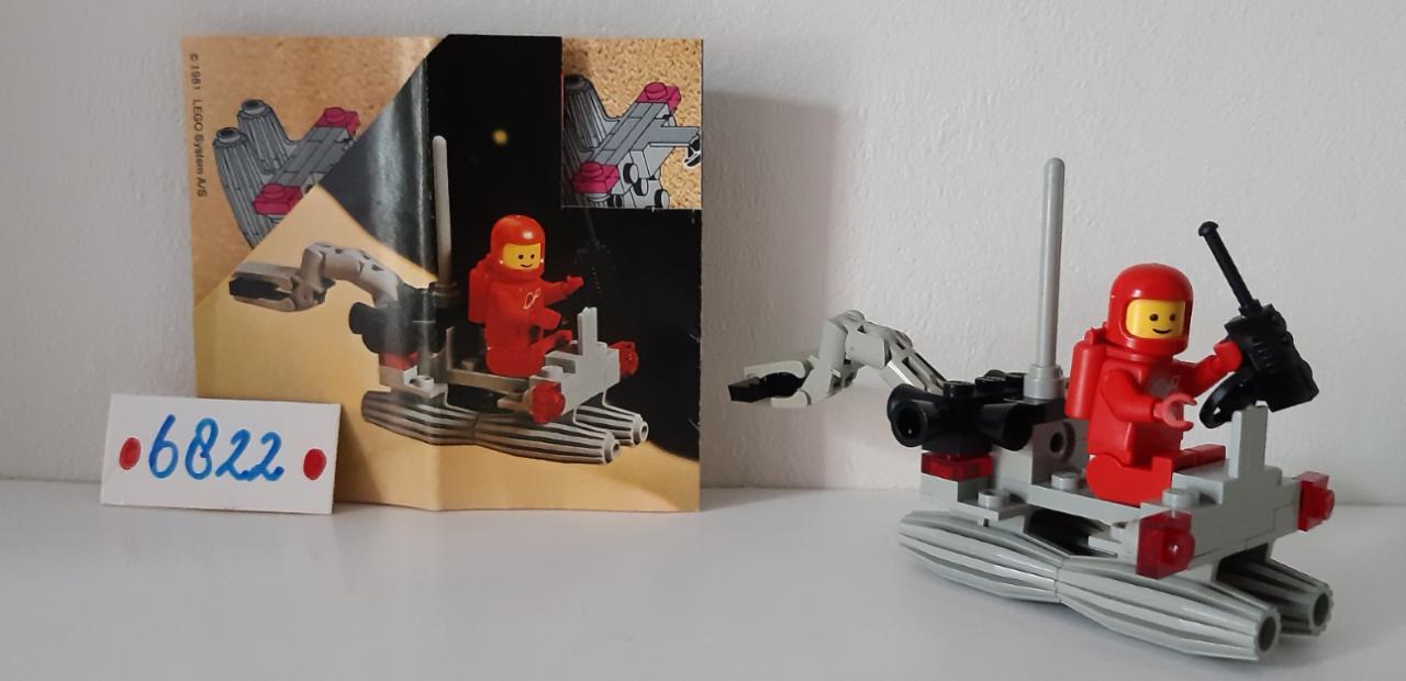 Lego Classic Space 6822: Space Digger, ruimtevaart, graafmachine.