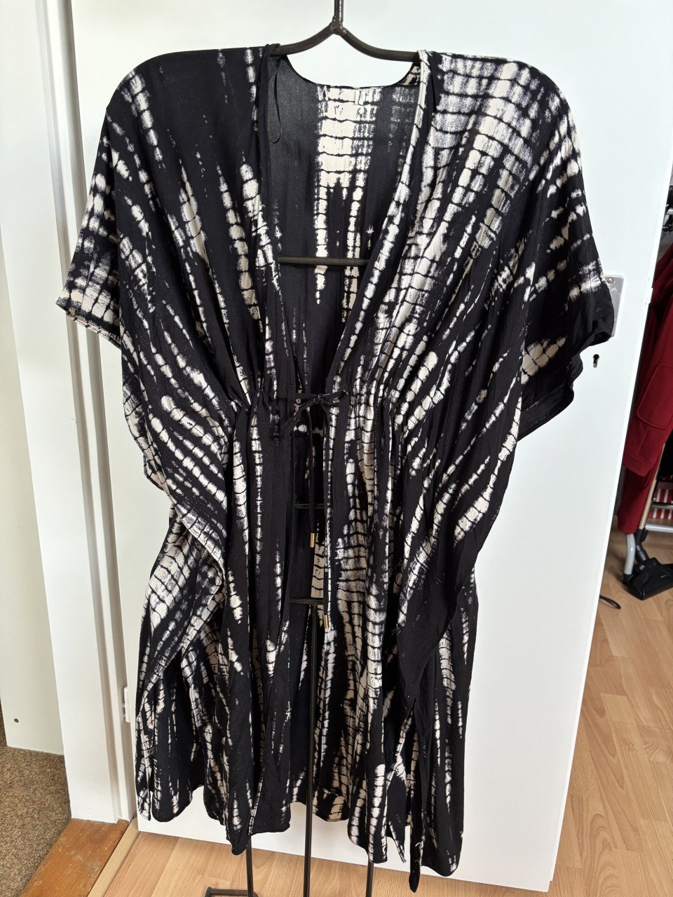Tunique zwart wit, one size