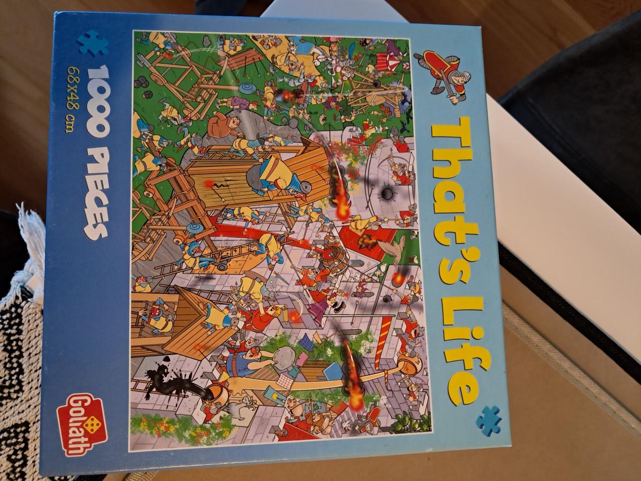 Leuke That's life puzzel Kasteel 1000 stukjes