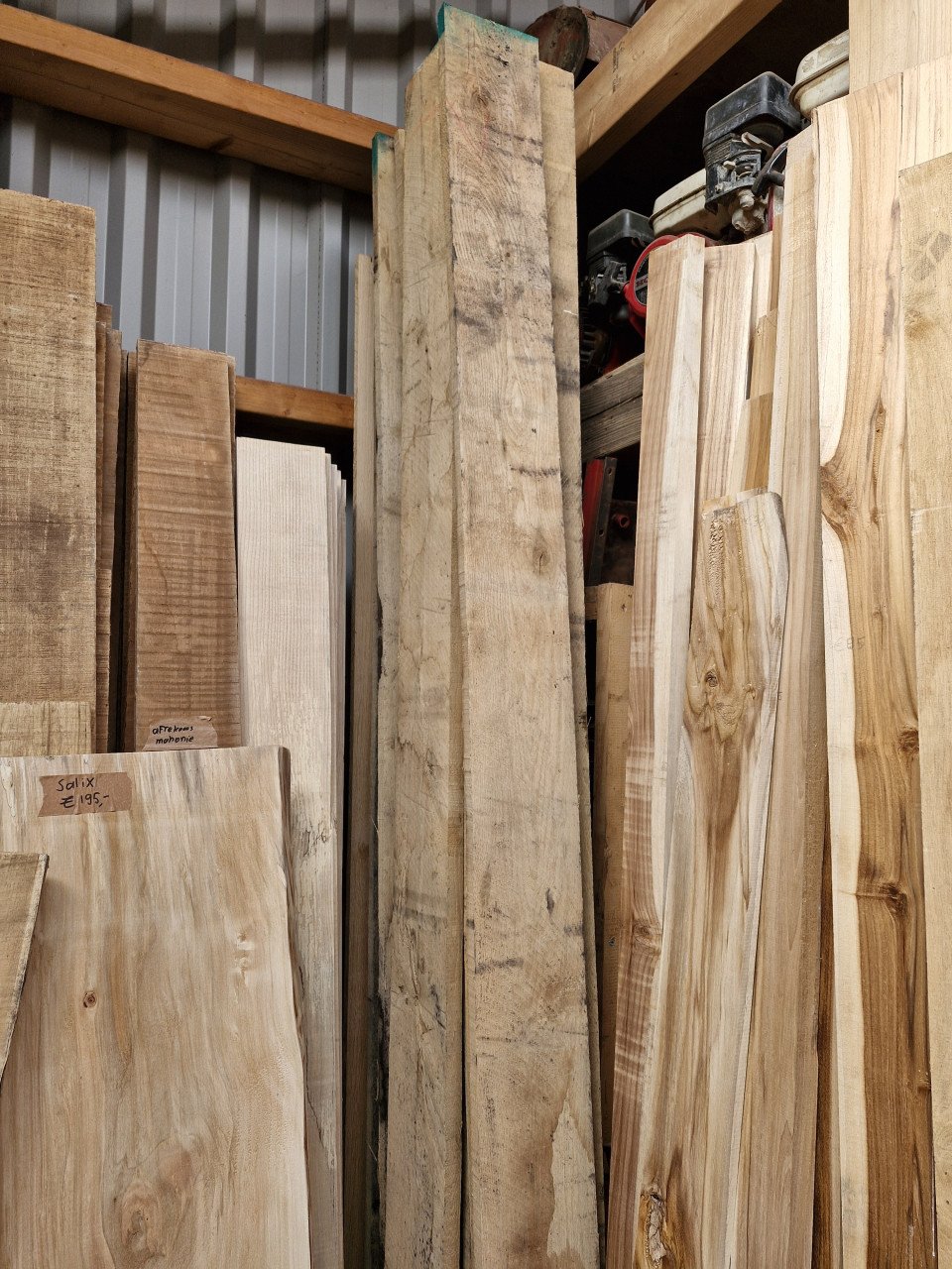 Eiken planken rustiek droog
