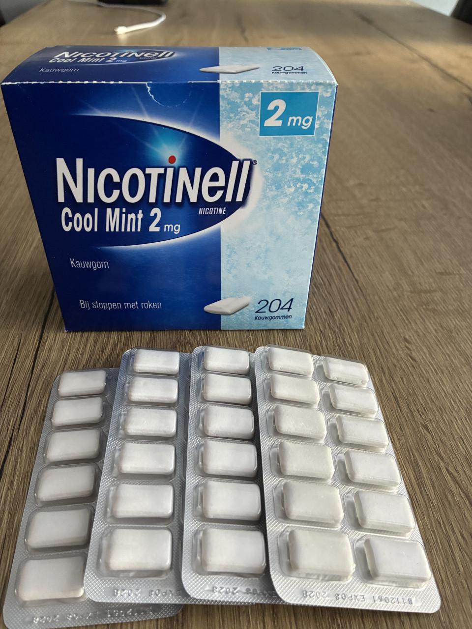 Nicotine kauwgom
