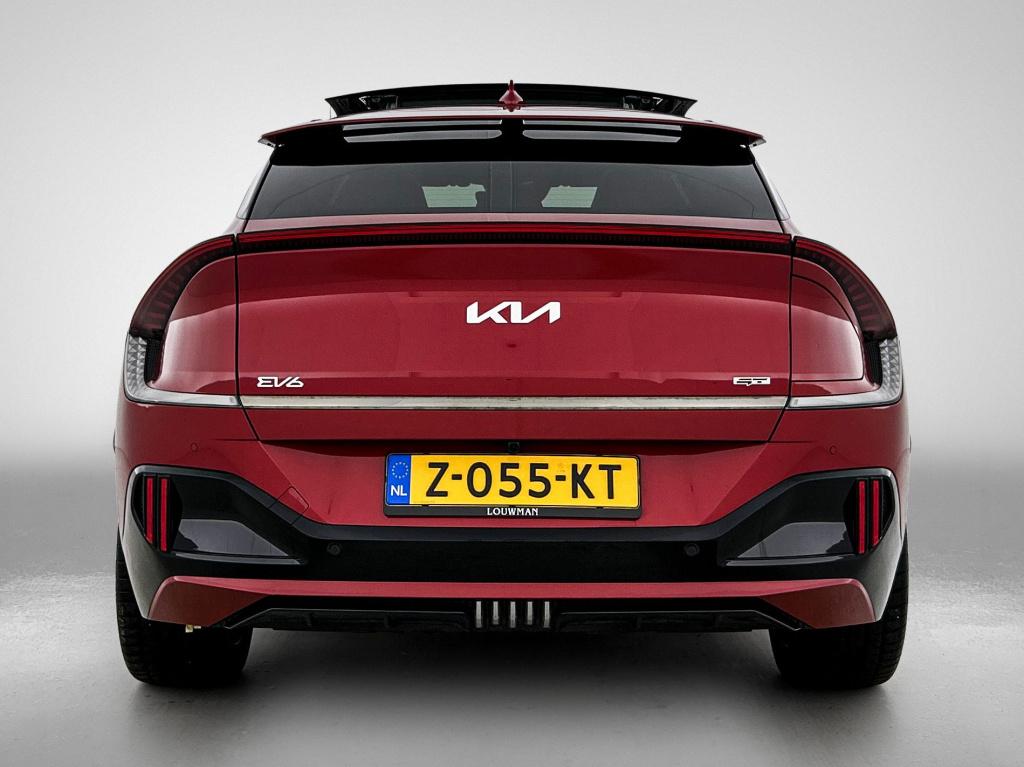 Kia Ev6 gt awd 77.4 kwh i 585pk i glazen schuif-kantel dak i afneembare tre
