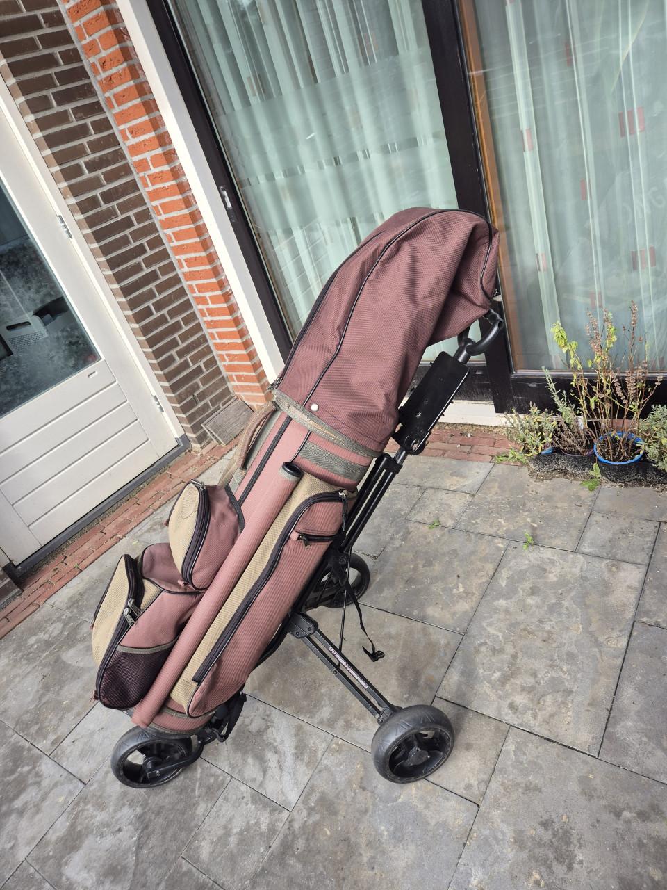 Golftrolley bigmax junior 3 wieler