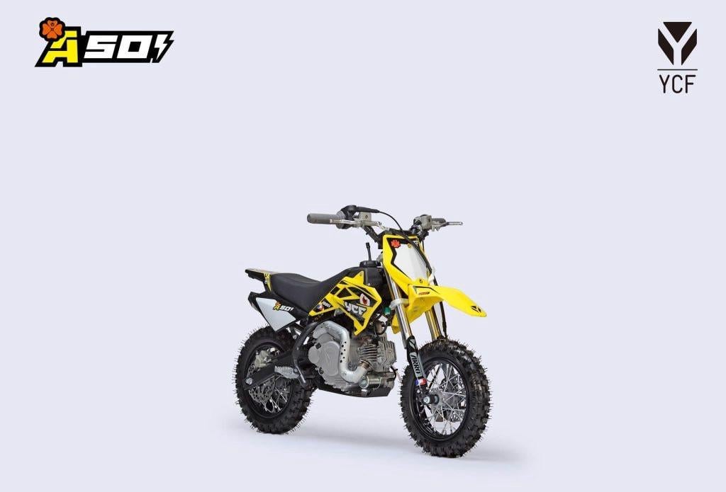 Nieuwe YCF 50 met electrische start