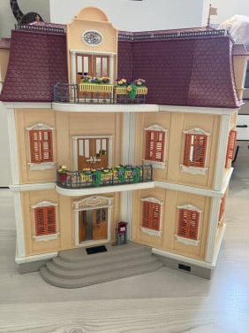 Victoriaans Playmobilhuis met meerdere kamers (vanaf 4 jaar)