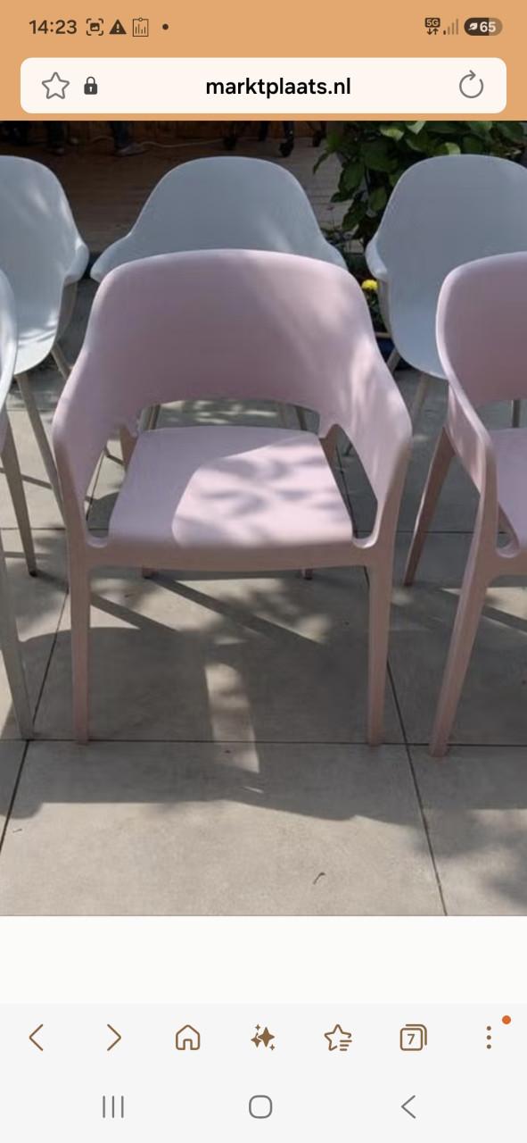 4 stuksTuinstoelen kuipmodel