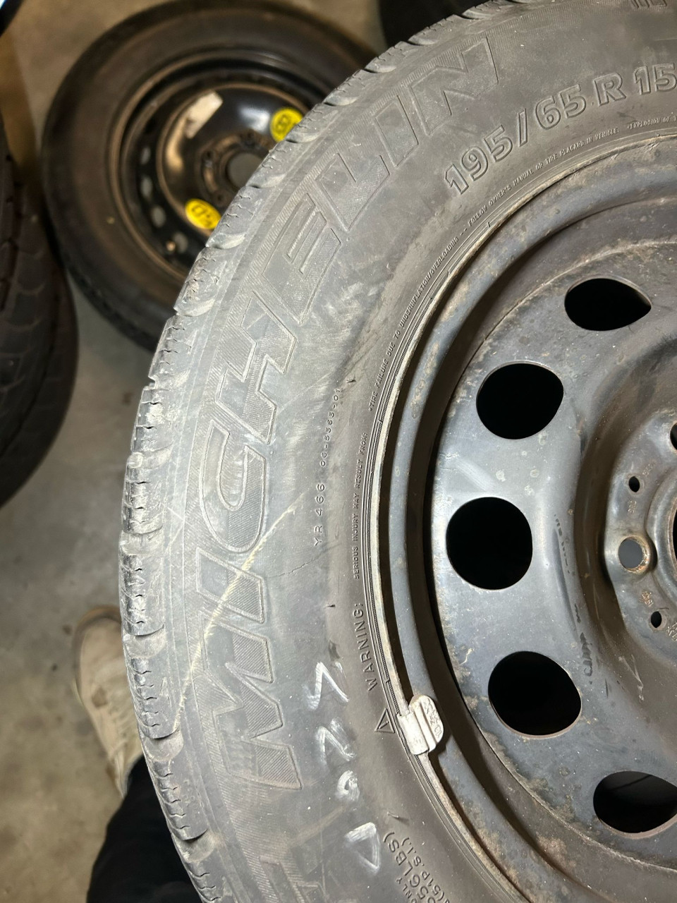 BMW 3-SERIE STALEN VELGEN MICHELIN WINTERBANDEN