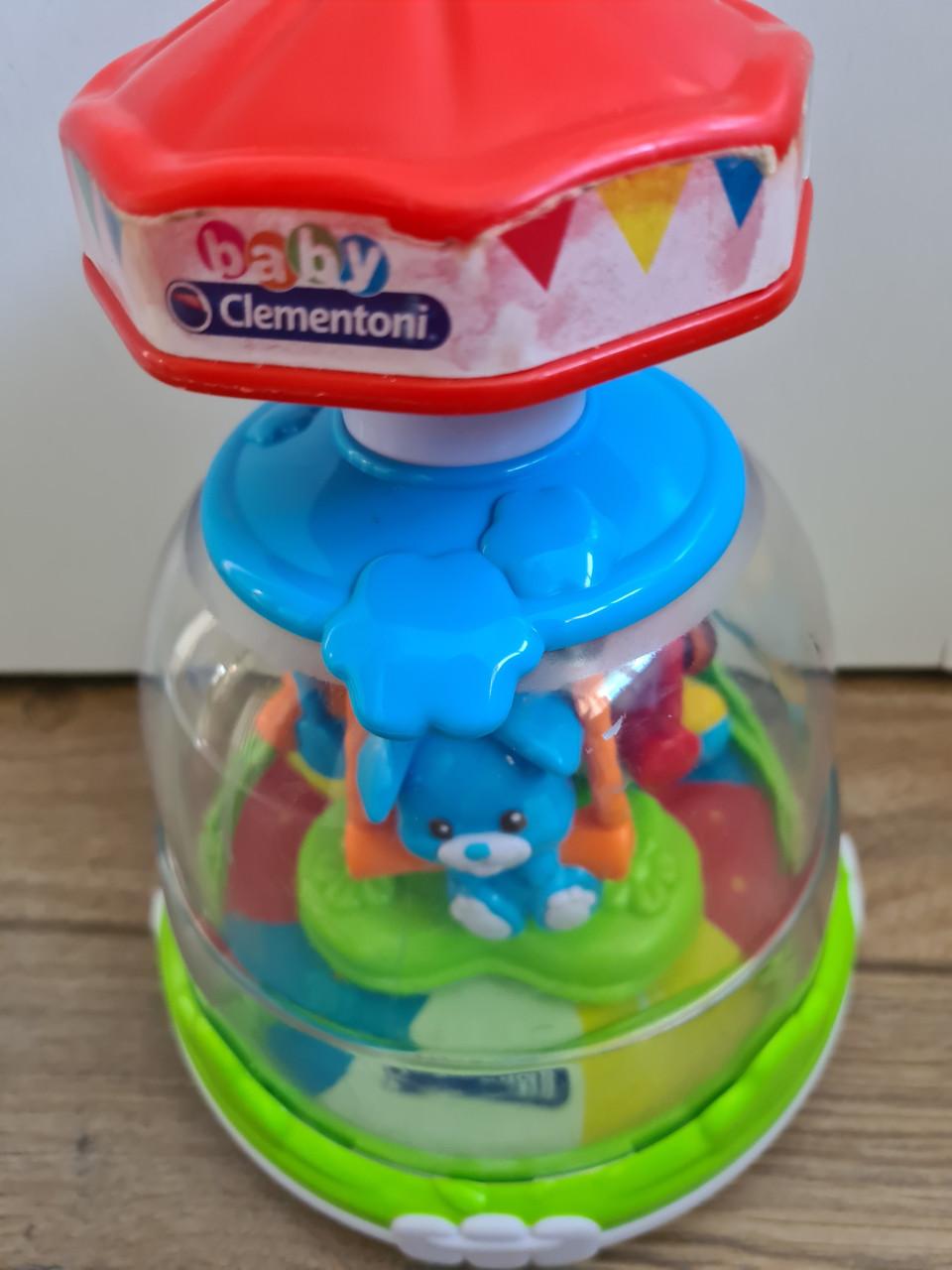 Bromtol dieren draaimolen van Clementoni