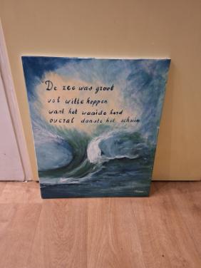 Schilderij zee