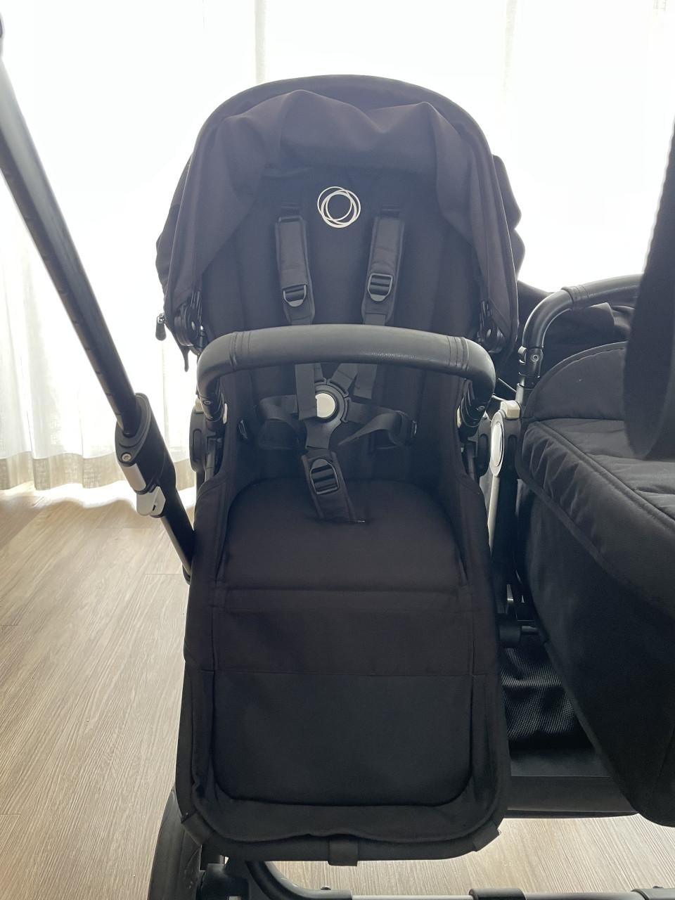 Bugaboo Donkey 3 Duo All Black - met veel accessoires