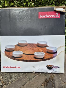 Tapas draaiplank met schaaltjes