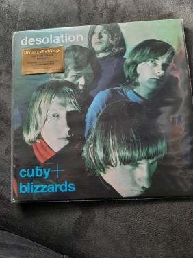 CUBY AND THE BLIZZARDS - DESOLATION ( silver vinyl )
