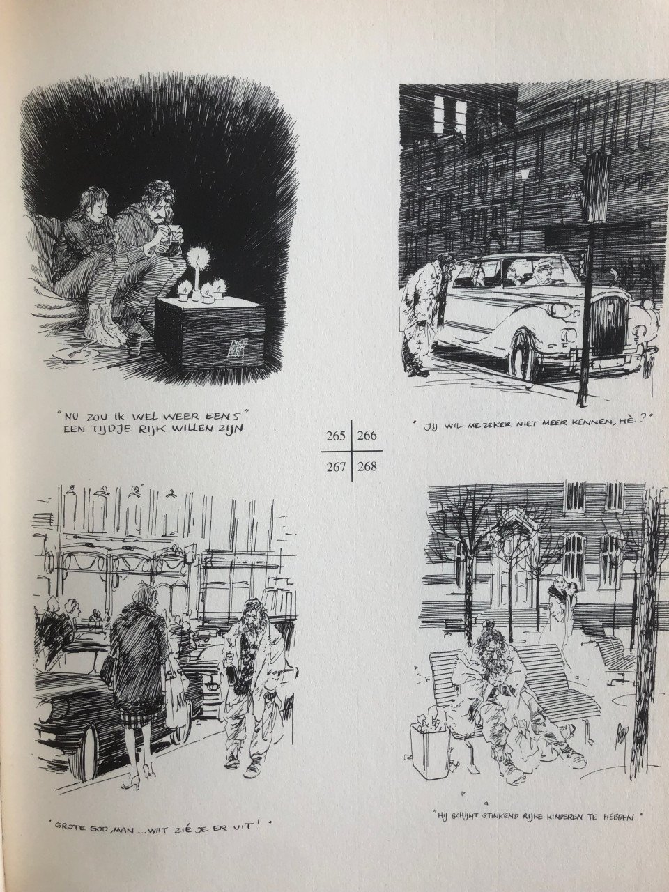 Het dagelijks leven in duizend en ern tekeningen van Peter van Straalen