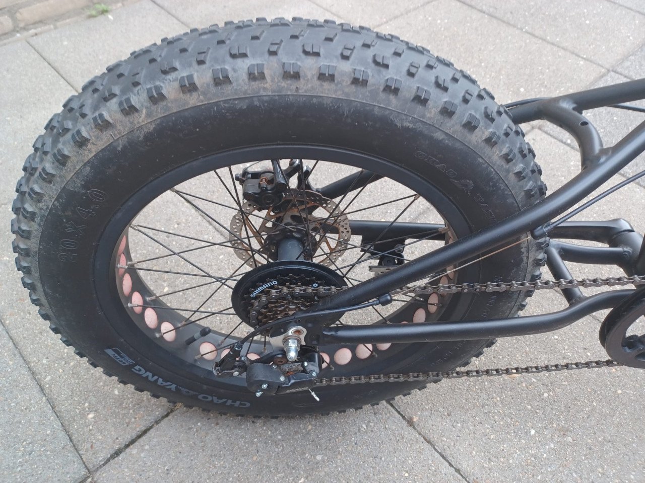 Paco one vouwfiets zwart