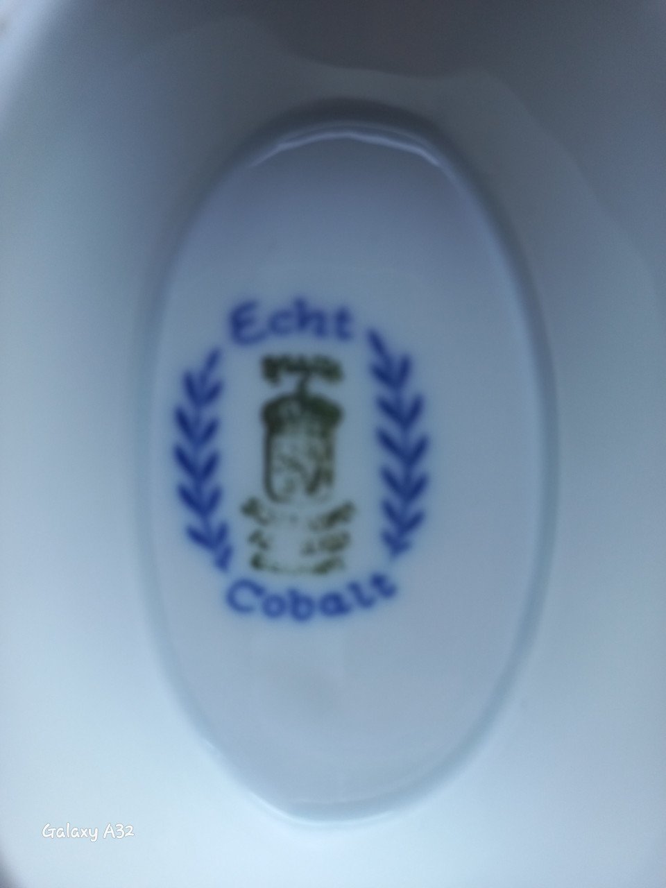Cobalt Porselein set