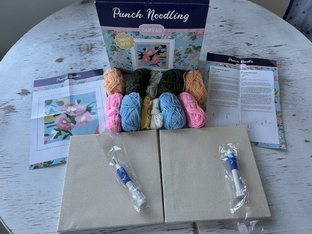 2 Punch Needle, complete DIY kit