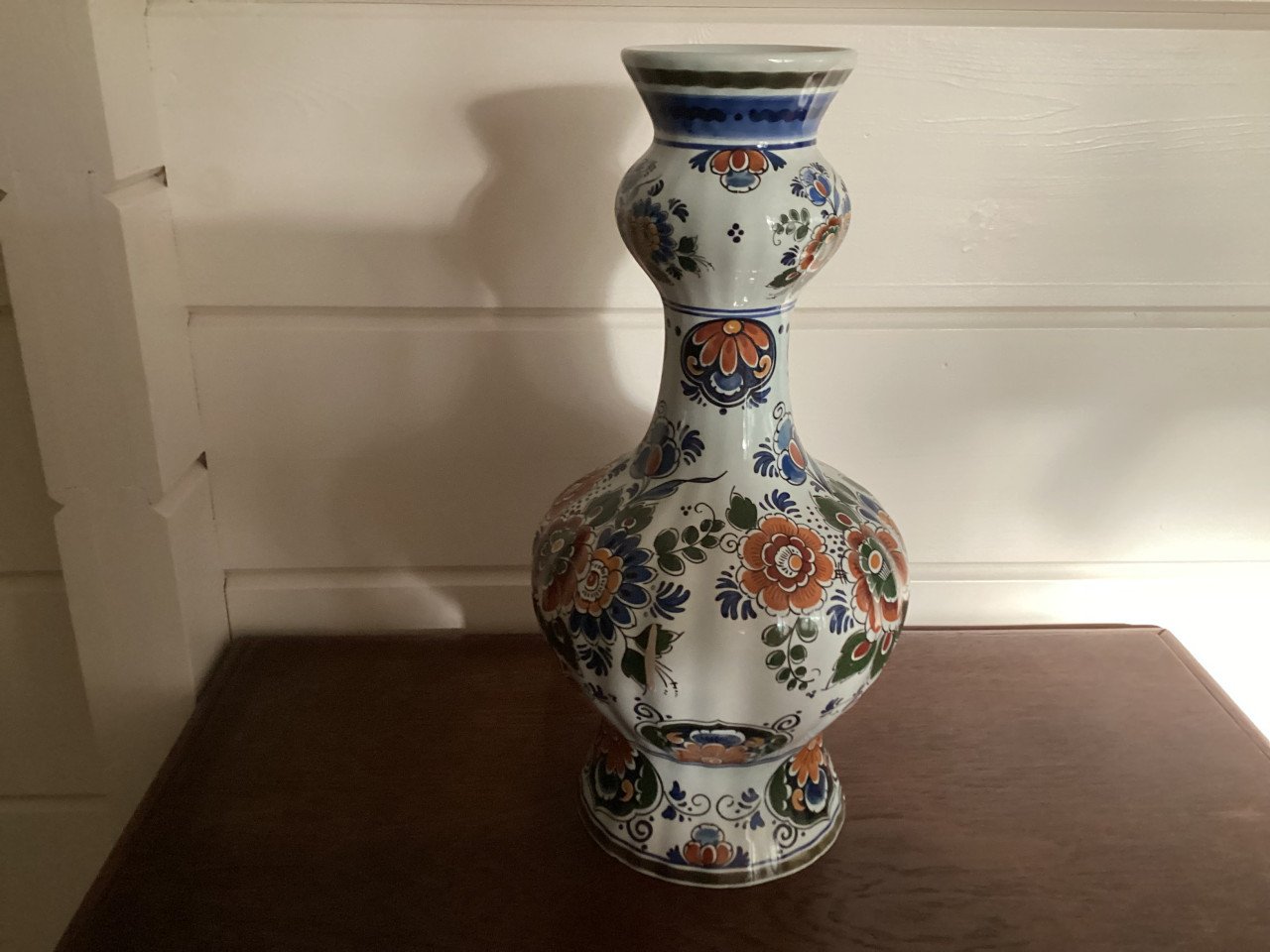 Delft polychroom vaas