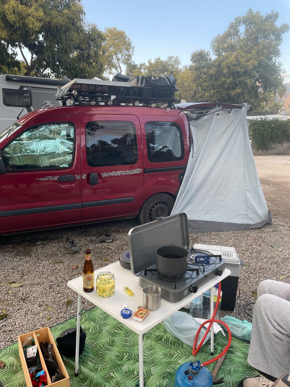 Minicamper Renault kangoo 1,4 liter 2001