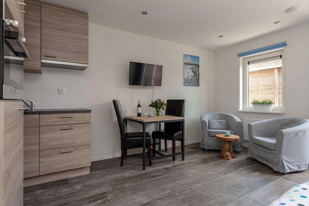 Gemeubileerde studio in Westkapelle te huur naast Middelburg en Vlissingen