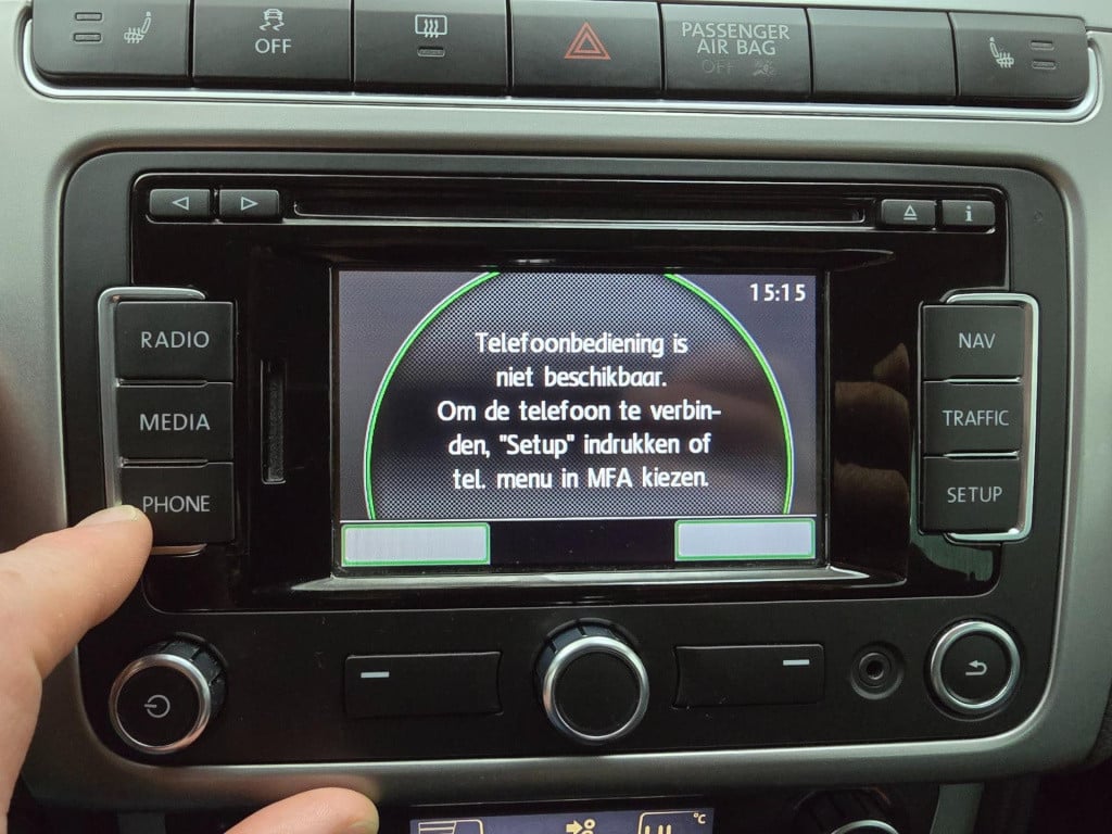 Volkswagen Polo occasion 1.2 tsi highline met parkeersensoren en 5 deurs zw