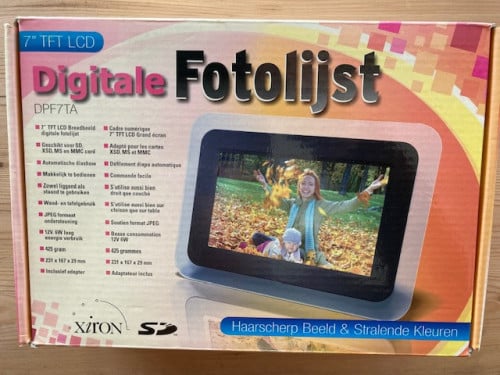 Digitale fotolijst