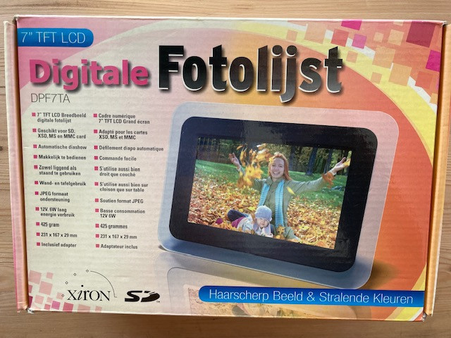 Digitale fotolijst