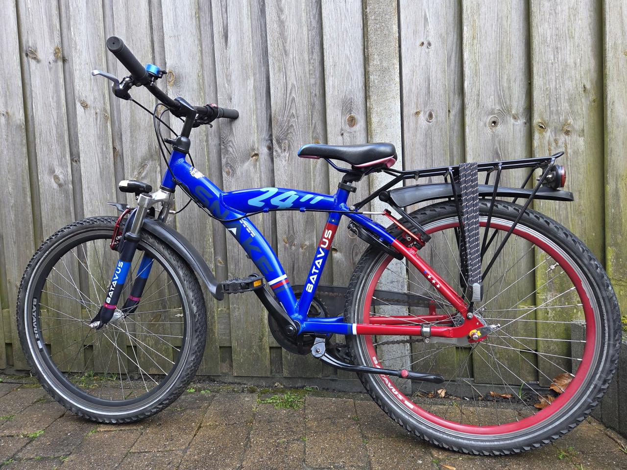 Batavus Snake 24 inch met 3 versnellingen