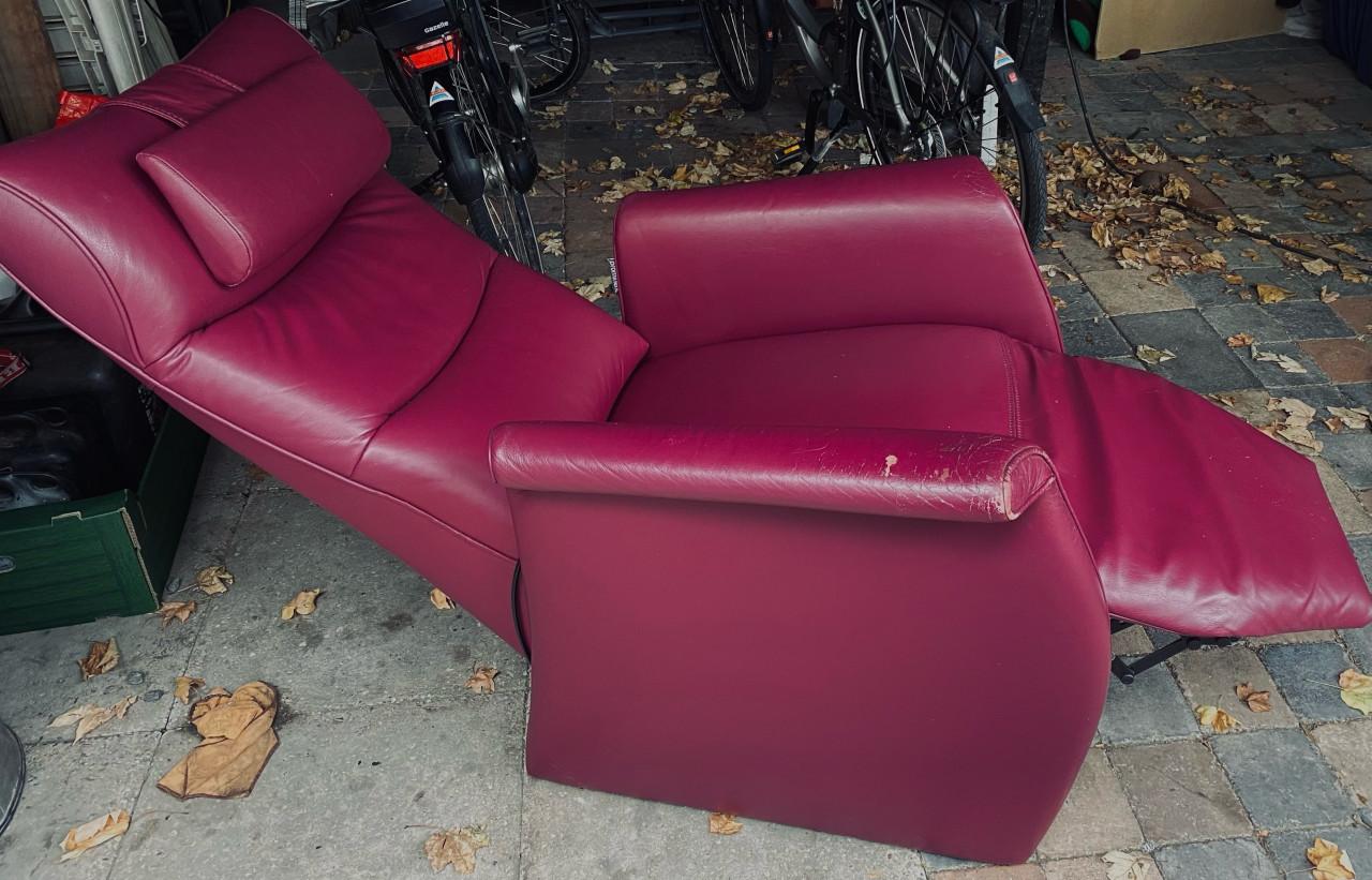 Prominent relax fauteuil, klein prijsje