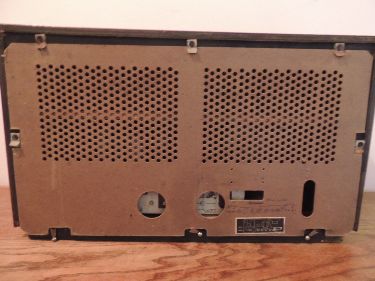 Oude philips radio