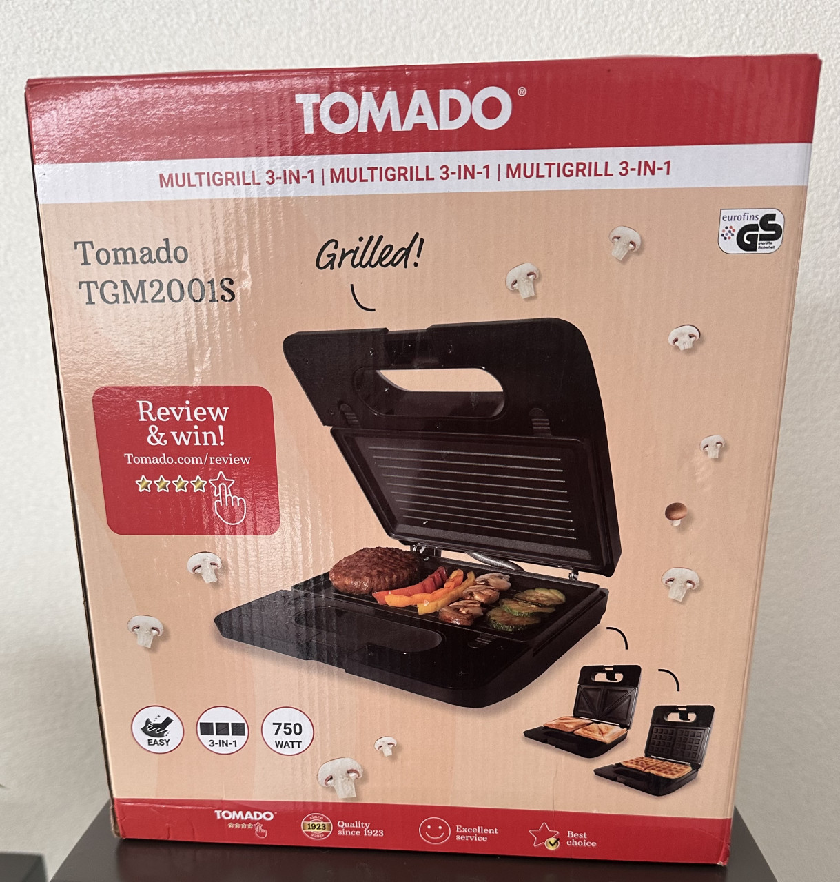 Tomado multigrill 3 in 1