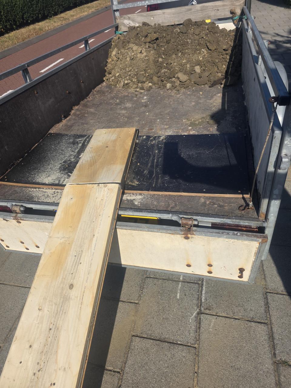 Gratis Schone grond ca 30 kuub scheppen zoveel je wilt