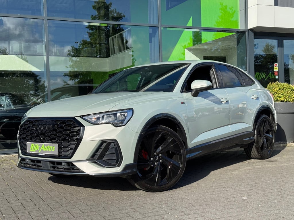 Audi Q3 sportback 35 tfsi pro line * camera * leer * carplay * black pack