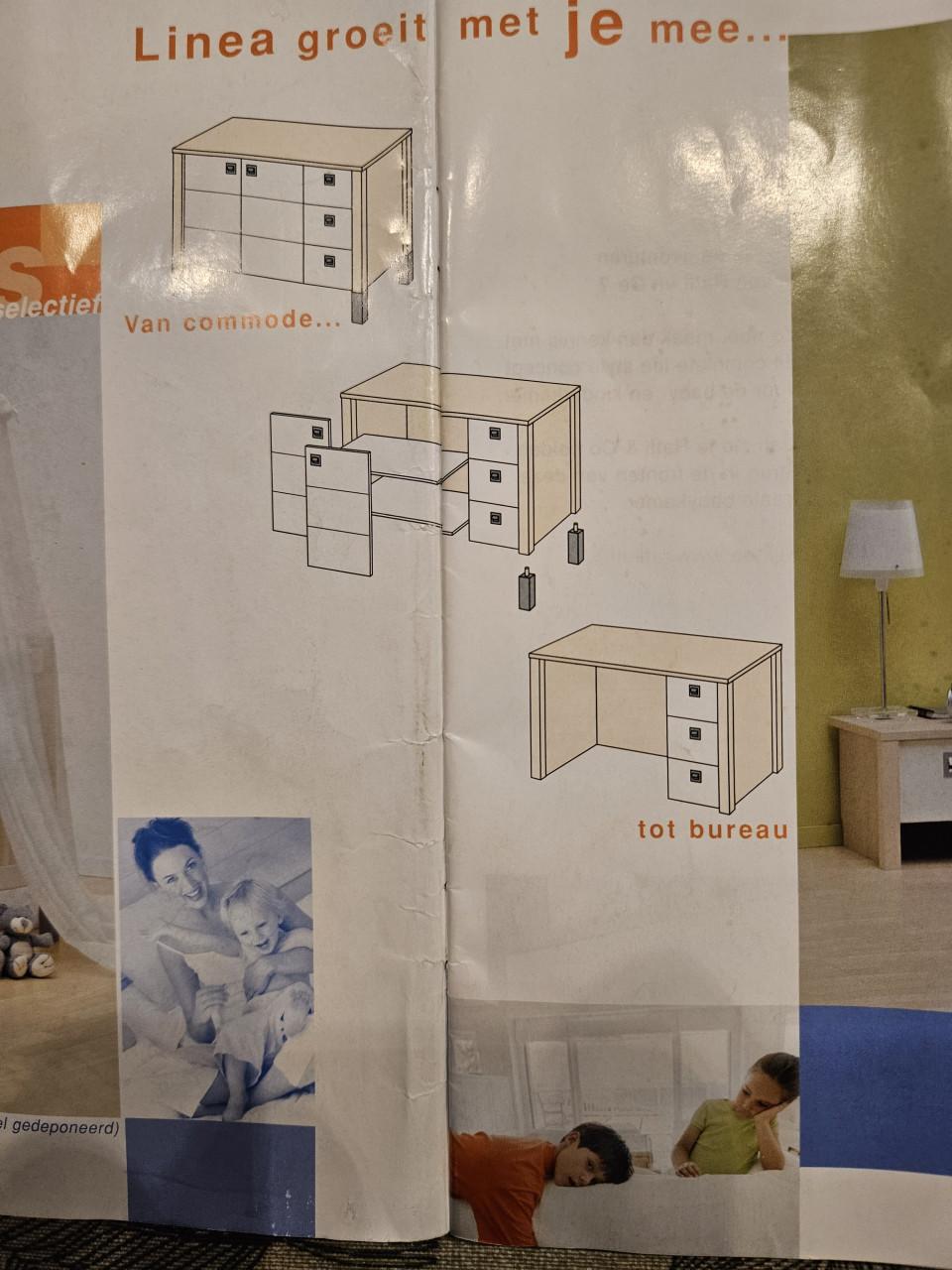 Vroomshoop Linea, commode, wandplank en kast.