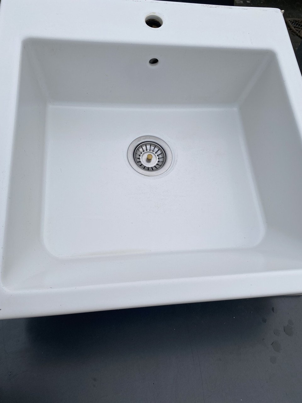 Keramiek bak voor keuken