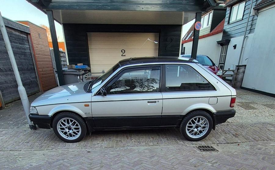 4 x 114.3 -> Zeer nette LM velgen set BBS Crater 16-inch