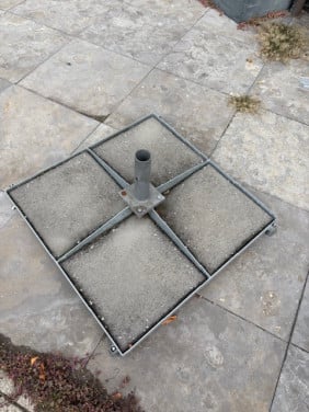Zware parasolvoet