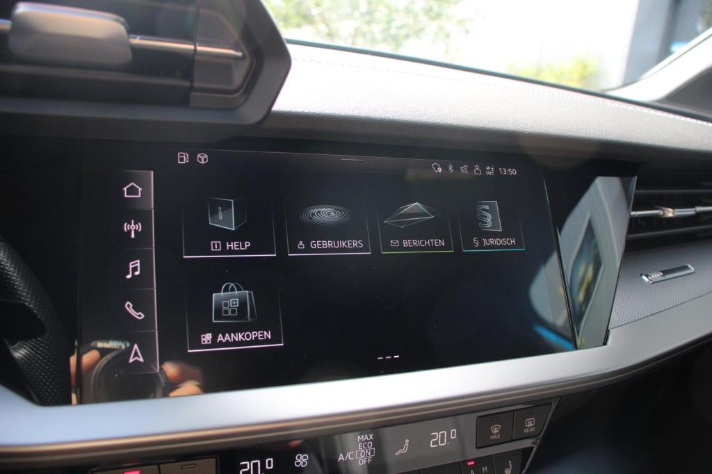 Audi A3 sportback 45 tfsi e s-line - matrix - turbo blauw - dab - virtual c