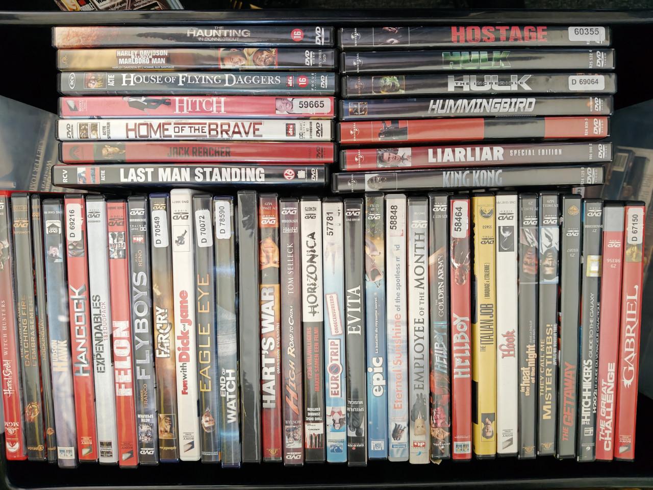 400+ Originele DVDs