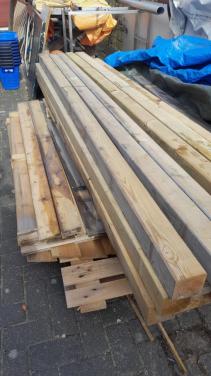 Nieuwe Douglas palen 8,5 x 8,5 x 270 cm